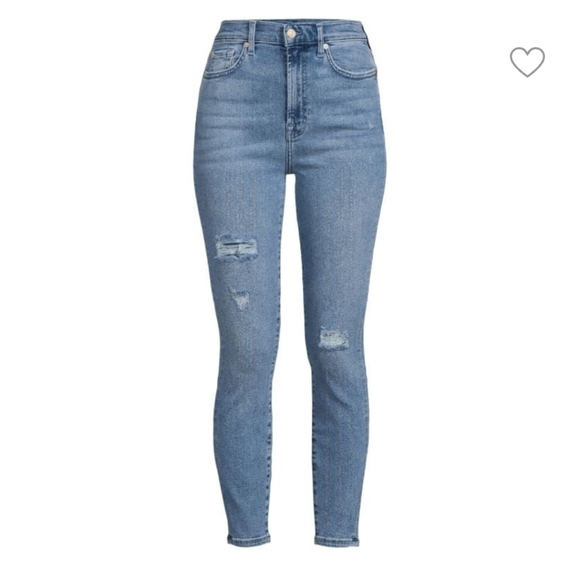 👖Women's Distressed Skinny Jeans - Picture 2 of 11